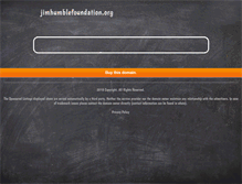Tablet Screenshot of jimhumblefoundation.org